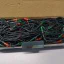 120Led Christmas Net Lights Outdoor 5ft x 6ft, Connectable 8 Modes Waterproof 29V Plug in Black Wire, Mesh Net Christmas Lights for Bushes Shrubs Yard Trunk Xmas Tree Christmas Decorations (Red&Green)