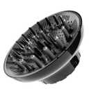 Hair Diffuser, Diffuser Attachment for Hair Dryer, Hair Diffuser for Curly Hair, Universal Diffuser for 1.5-2.5" Hair Blow Dryer Long Thick Curly Wavy Hair, Hair Attchment for Women, Black