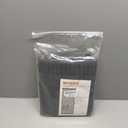 MAGZO Hanging Screen Door, Fits Door Size 36" x 98" (Curtain Size 38'' x 99''), Upgraded Fiberglass Mesh Net with Tension Rod&Hook&Loop (One Piece Can be Installed in 2 Ways), Weighted Bottom, Grey