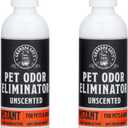 3 x Grandpa Gus's Natural Instant Pet Odor Eliminator, Ready-to-Use Spray, Removes Strong Odor and Smell from Small Animal, Dog & Cat, Home, Carpet & Furniture, 4 fl oz (Pack of 2)