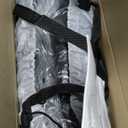 OlarHike Inflatable Queen Air Mattress with Built in Pump, 18"Elevated Durable Air Mattresses for Camping, Home&Guests, Fast&Easy Inflation/ Deflation Airbed, Black Double Blow up Bed, Travel Cushion, Indoor