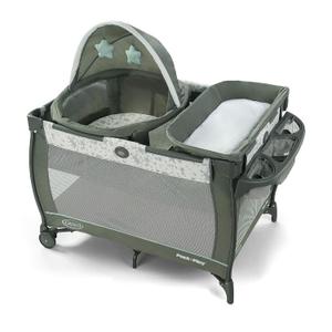 Graco Pack 'n Play Travel Dome Playard | Includes Travel Bassinet (Oskar)