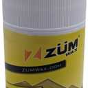 ZUMWax Rub-On Ski/Snowboard/Nordic/Cross-Country Wax 70g, WARM Temperature, Easy cork applicator, long-lasting performance, secret vanilla scent, Made in USA, PFAS-free, Excellent spring wax