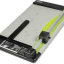 CARL Heavy Duty Rotary Paper Trimmer - 12238, Black/Silver, 18inch