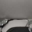 6PCS Reflective Car Windshield Sunshade, Polyester Foldable Car Side Window Sun Cover with Storage Bag, Universal Vehicle Interior Protection Accessories for Heat and UV Rays Shield