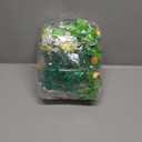 302 Pcs St. Patrick's Day Sensory Bin Fillers Fine Motor Skills St. Patrick's Decorations Pompoms Shamrock Stickers Plastic Coins Tweezers Scissor Clips for St. Patrick's Sorting Counting