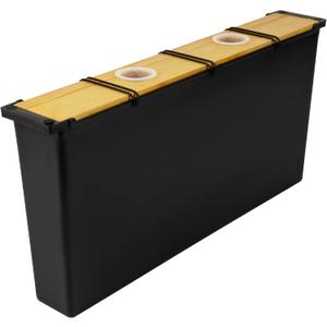 Bee Hive Feeder Frame 6L-1 Pack, 19" x 2" x 9 Frame Feeders for Bee Hive, Deep Frame Water Feeder for Beekeeping, Easy to Use Bee Feeding Tools in Hive Bee Feeder