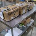 Cap Barbell 150 LB Rubber Coated Hex Dumbbell Hand Weight Set with Vertical Storage Rack - Chrome Handle | Black Rack