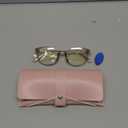 FONHCOO Blue Light Blocking Glasses Fashion Round TR90 Frame Transparent Eyewear Anti UV Computer Glasses for Women Men
