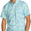 Eddie Bauer Mens Eddie Bauer Printed Baja Shirt Size 4XB