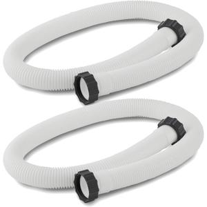 Intex 1.5" Diameter Accessory Pool Pump Replacement Hose - 59" Long - Set of 2