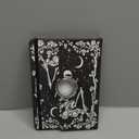 Kidcube for iPad 10th Generation Case 2022, for iPad (A16) Case 11th Generation 2025 - Women Girls Cute Rotating Stand Folio Cover with Pencil Holder & Card Slot Goth Skull Floral Design Cases