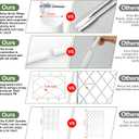 5.25FT Garden Trellis for Climbing Plants Outdoor,White Iron Pipe Support Fence,Metal Wall Lattice Climbing Frame for Potted Plants Indoor for Ivy Vines Vegetable Flower, Patio, Lawn, Yard, Backyard