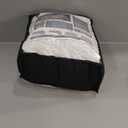 ZNSAYOTX 1 Piece Jacquard Couch Covers for 3 Cushion Couch High Stretch Sofa Cover for Pets Dogs Anti Slip Extra Large Sofa Slipcovers Furniture Protector (X-Large, White)