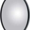 Retrac 610673 8-Inch Stainless Steel Center-Mount Convex Mirror Head with J-Bracket, Universal Driver or Passenger Side
