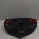 Upgrade Oversize Bike Seat for Men Women, Extra Wide Noseless Bicycle Seat Cushion, Waterproof Comfort Memory Foam Bike Saddle Fit for Peloton Bikes, Exercise Bike, EBikes, City Bike