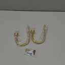 Quality Curtain Holdbacks, Solid Steel Curtain Holdback with Disk Finial,Electroplate Finishes, Set of 2 Window Curtain Tieback Hooks, Warm Gold