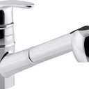 STERLING KOHLER Pull Out Kitchen Faucet, Valton, Polished Chrome, 24277-CP