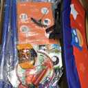 Happin 55'' Toddler Trampoline Indoor & Outdoor, 5FT Recreational Kids Trampoline Indoor Ages 1-8, Safety Trampolines for Kids with Safety Enclosure Net, Gifts for Toddler Boys & Girls (Blue & Red)