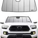 Windshield Sunshade for Toyota Tacoma 2018-2023 Front Window Sun Shade - Safeguard (2018-2023 without GoPro Mounted)