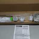 Moen Brushed Nickel High Single Function Pressure Handheld Showerhead with 69-Inch-Long Hose and 24-Inch Slide Bar
