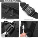 Sunpeak Bike Handlebar Bag, 5L Waterproof Bicycle Front Bag with Touch Screen Phone Holder, Multipurpose Bike Pouch with Shoulder Strap for Adult Bikes, MTB & Road Cycling