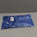 3pcs Blue Silver Tablecloths Denim and Diamonds Party Decorations Navy Blue and Silver Tablecloth Disposable Plastic Royal Confetti Rectangle Table Cover for Birthday Wedding Party Decor Supplies
