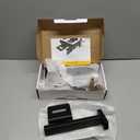 ZUAGCO Headboard Brackets for Metal Bed Frame Adjustable Brackets for Headboard with Footboard Extension Kit Fit Twin Full Queen King 2 Pack Matte Black