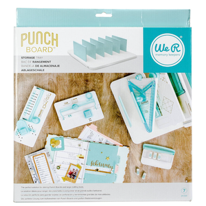 We R Memory Keepers Punch Board-Storage