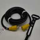 S7 25FT 30 Amp Generator Cord 3 Prong,NEMA L5-30P to L5-30R 3-Prong 125V Heavy-Duty Generator Extension Cord