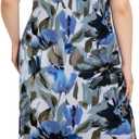 LARACE Plus Size Maxi Dresses for Curvy Women Summer Sleeveless Casual 2025 Long Dress L-5XL(A-Blue35,3X) (White, XXXL)