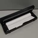 Portable Printers Wireless for Travel, Bluetooth Thermal Printer Supports 8.5" x 11" US Letter & A4 Size, Inkless Mobile Printer Work with Android iPhone Laptop for Home Office School, Black