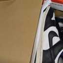 Nike Kid's Dunk Low Sneaker (2 Big Kid, White Black White)
