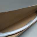 Amazicha Polished Chrome Windshield Trim Stainless Windscreen Trim Batwing Motorcycle Windshield Trim Fit for Harley Davidson Touring Street Glide Electra Glide Ultra Limited Tri Glide 2014-2024 (23.25inch)