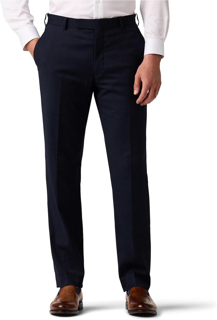 Alton Lane Mercantile Trouser Tailored Fit - Premium Quality Suit Pants for Men, Stylish and Elegant Formal Suit for Men (Black)
