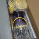 VIVOHOME Cordless Pool Vacuum with Telescopic Pole, Powerful Suction up to 18.5 GPM, 60 Mins Running Time, Handheld Rechargeable Swimming Pool Cleaner for Pools/ Spas/ Hot Tubs - Yellow