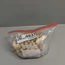 Wood Peg Dolls Unfinished 2 inch, Mom/Angel Shape, Pack of 100, Birch Wooden Peg People for Crafting, Miniature Figures, and Small World Play