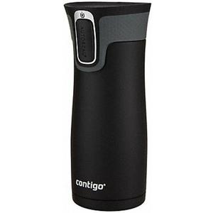 Contigo West Loop Stainless Steel Travel Mug with AUTOSEAL Lid 16oz. (16oz (Single Pack), Black)