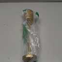 Mikasa LED Cordless Metal Table Lamp, Portable Rechargeable 5,000 mAh, 3 Color Stepless Dimming, Gold, 3.15x3.15x13.5 Inch