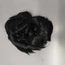 fun shack 50's Men's Black Wig with Sideburns, 1950s Costume Wig for Men, Retro Black Wig for Boys, One Size