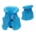 Swim Vest for Kids Inflatable Summer Pool Float Learn to Swim Boating Jacket 2026 Beach Pool Buoyancy Coat Swimwear Blue,S 2 Pack
