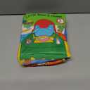 Hahaland Baby Book for 1 Year Old - Touch and Feel Soft Activity Books Tummy Time Baby Toy 6 9 12 18 Months Interactive Book for Babies 6-12 Month on Airplane Birthday Easter Basket Stuffers