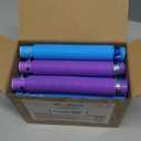 JOYIN 18 Pack Halloween Glow Sticks Party Favors for Kids, Light Up Pop Tubes Glow Necklaces Bracelets Party Supplies for Toddlers Boys Girls Birthday Gifts, Christmas, Goodie bags