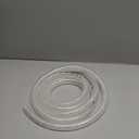 EZ-FLO 1/2 Inch ID (3/4 Inch OD) PVC Clear Reinforced Braided Vinyl Tubing, 10 Foot Length, 98629