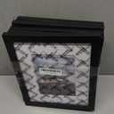 PEALSN 8x10 Picture Frame Set of 6, Display Picture 5x7 with Mat or 8x10 Without Mat, Black Woodgrain