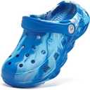 HOBIBEAR Boys and Girls Classic Graphic Garden Clogs Slip on Sandals Water Shoes(Toddler/Little Kids/Big Kids) 28