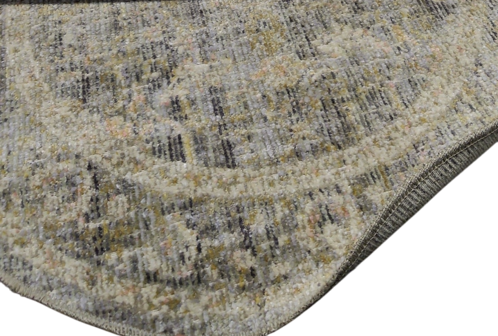  Round Accent Rug Sage/Blush 3'-2" x 3'-2" 