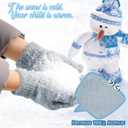 Boys Winter Hat and Gloves Scarf Set for Girls, Kids Knit Beanie Neck Mitten Cap Snow Accessories for Toddler Gifts