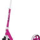 Razor A5 Lux Kick Scooter for Kids Ages 8+ - 8" Urethane Wheels, Anodized Finish Featuring Bold Colors and Graphics, for Riders up to 220 lbs, Pink