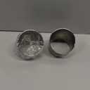 X AUTOHAUX 2 Pcs OD 3 Inch 45 Degree SS304 Stainless Steel Bend Tube Exhaust Elbow Pipe for Car Modified Exhaust System 3" Piping Silver Tone